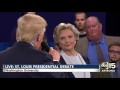 WOAW. Presidential Debate - DT: Obama signed on with the devil - Hillary Clinton vs. Donald Trump
