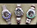 Rolex Daytona vs GMT vs Submariner