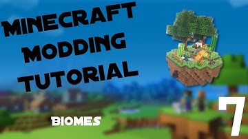 Create Minecraft Mods WITHOUT CODING!! - EP7 - Biomes | MCreator Tutorial