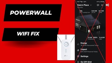 Powerwall WiFi connection fix (2024)