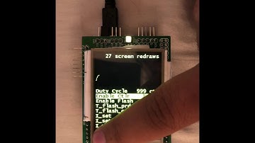 Controlling LED using a multi touch screen. - NCSU ECE 560 Project 2