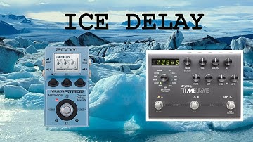 ZOOM MS 70CDR ICE DELAY PATCH 02 (Strymon Timeline) Super Modulated