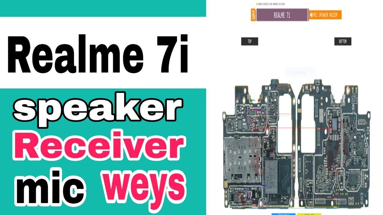 realme 7i speaker mic receiver problem solution // all track - YouTube