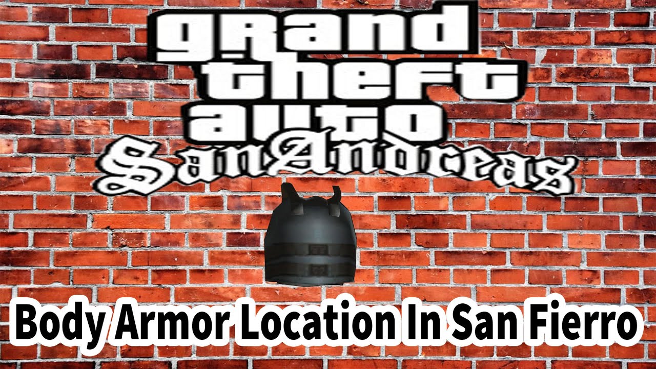 GTA San Andreas Body Armor In San Fierro।How to get body armor in