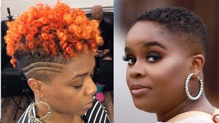 25 Timeless & Liberating Natural Hairstyles for African American Women With Short Hair | Wendy