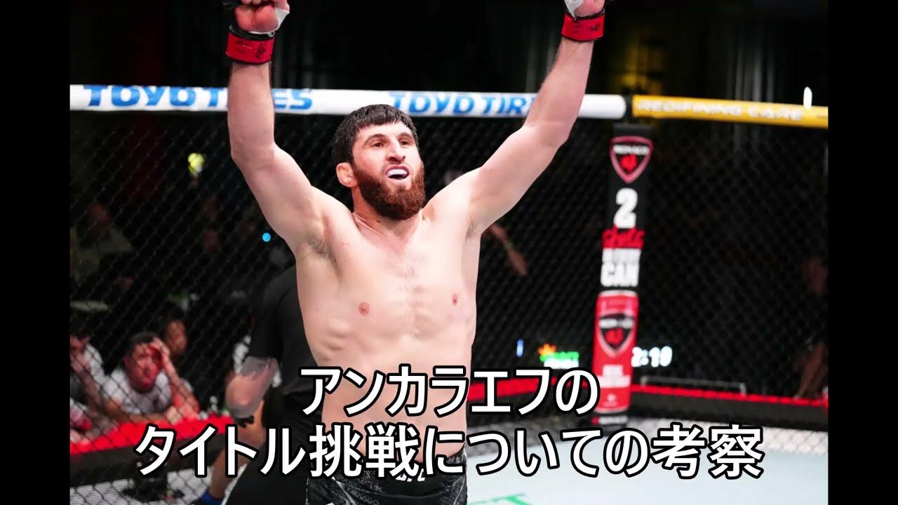 UFC FIGHT NIGHT 234 ライトヘビー級3位マゴメド・アンカラエフVS7位ジョニー・ウォーカーとアンカラエフのタイトル挑戦の考察