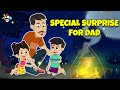 Special Surprise for Dad | Happy Father’s Day | English Cartoon | Moral Stories | PunToon Kids