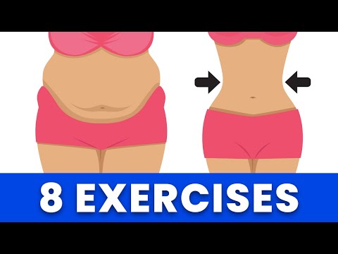 8 Best Standing Exercises Belly Fat Workout To Lose Weight Fast At Home