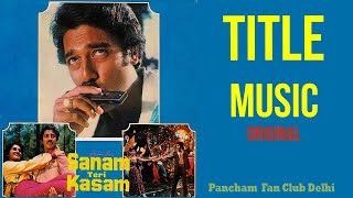 Title music of movie' sanam teri kasam" - director r d burman