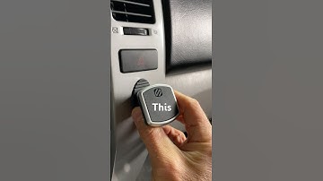 Here’s The Best MAGNETIC STEALTH Phone Mount I’ve Found!! #phoneMount #automotive #magnetic