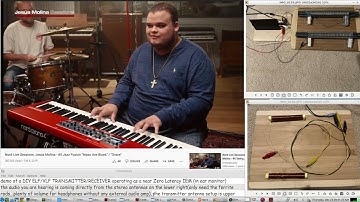 DIY IEM(in ear monitor) using an ELF/VLF transmitter & a ferrite rod ELF/VLF near field coil antenna