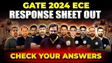 GATE ECE Response Sheet 2024 | How To Check Your Answer | How To Download Response Sheet