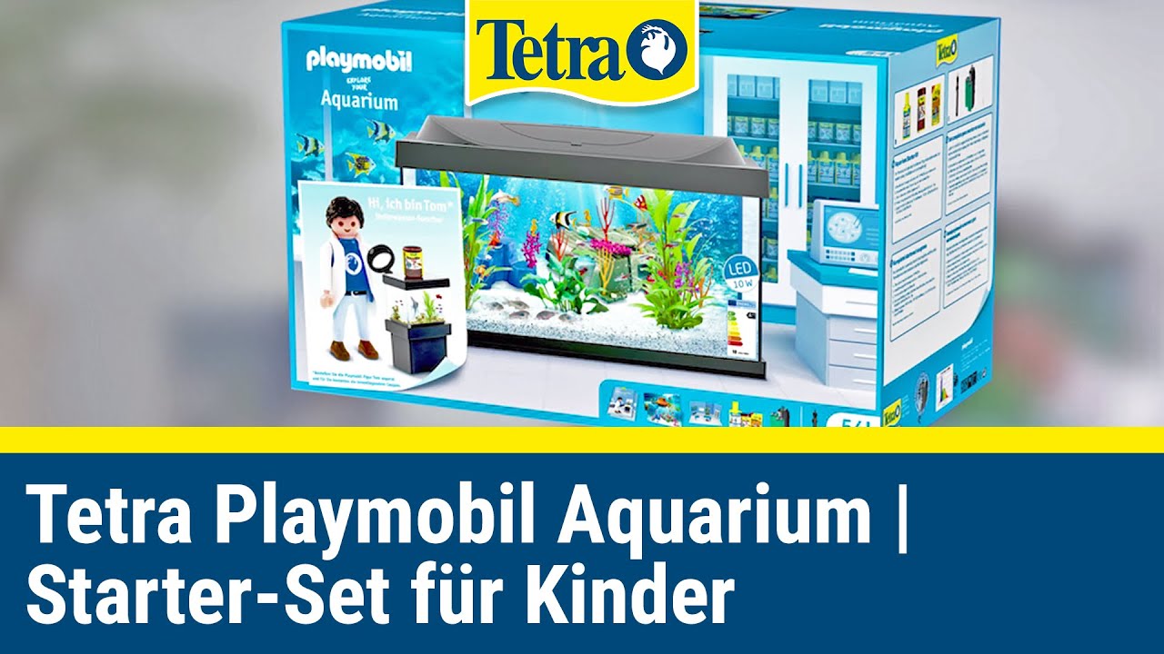 Tetra Playmobil Aquarium 54 L | Das Aquarium Starter-Set für Kinder