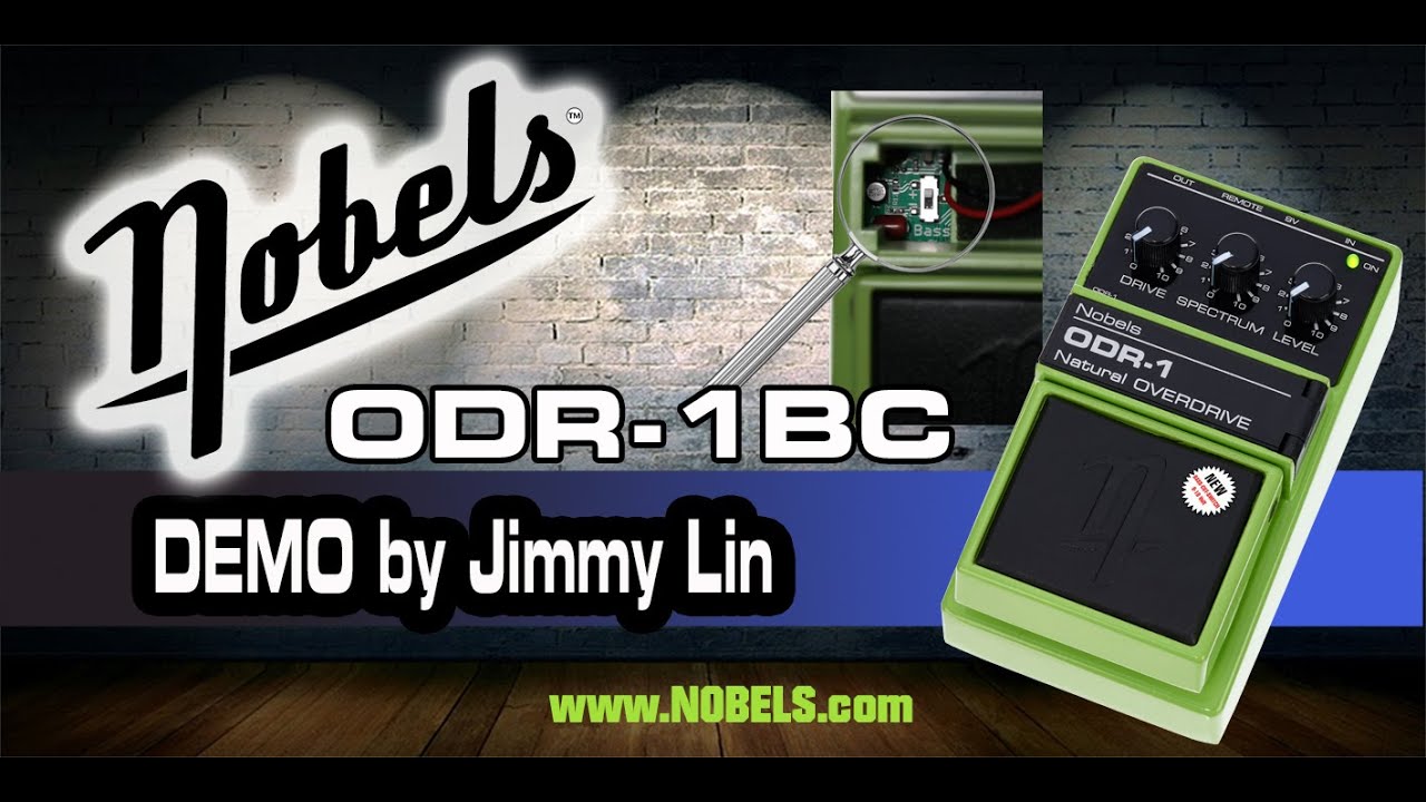 Nobels ODR-1 Overdrive pedal w/ Bass Cut Switch - Macdaddy Music