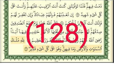 سورة الأنعام رقم الصفحة 128 مجود بصوت القارئ الشيخ أيمن سويد حفظه الله