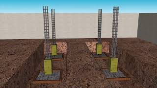 cómo construir una cimentación para casa habitación de dos pisos