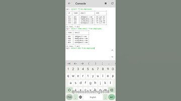 How to select one column from table in SQL👍 #selectquery#select#shorts#basicofcoding#coding#trending
