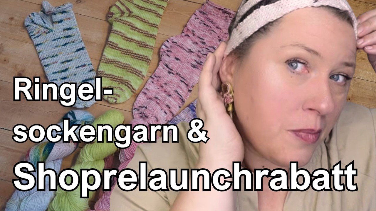 Ringelsockengarn neu entdecken ✨ Shop-Re-Launch mit 10% Rabatt 🧶 geniale Strickstreifen-Ideen | 264