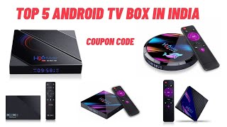 Top 5 Android TV Box Buy from India in Holi Sale