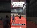 This Rally Had EVERYTHING… Then BOOM 💥 Smash 😳🏸 #viral #badminton #shorts #short #viralshorts #reels