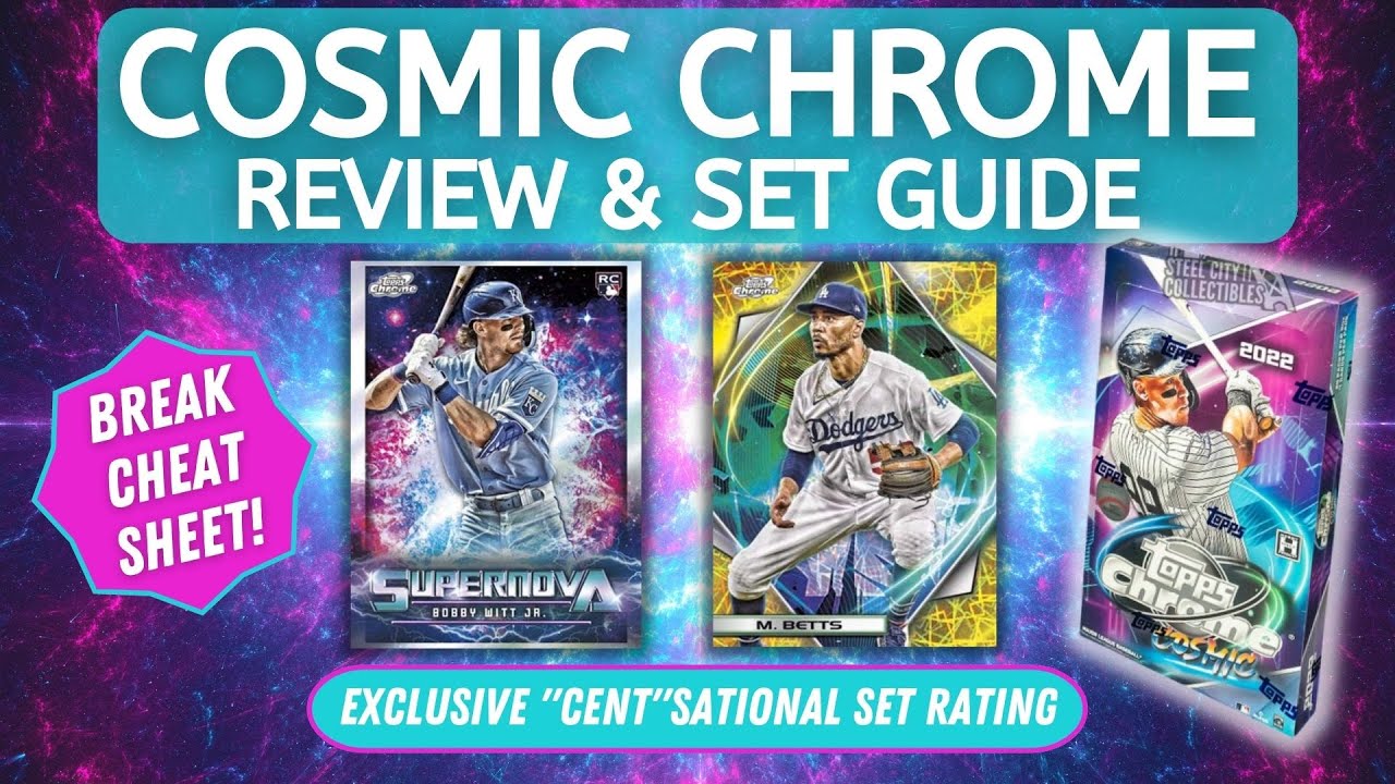 NEW RELEASE! Topps Cosmic Chrome 2022 Review! Far Out or Far From Good