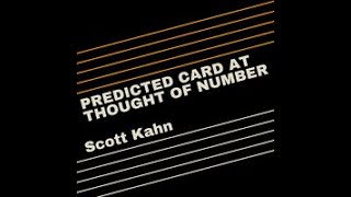 Predicted Card At Thought Of Number (PCATON)