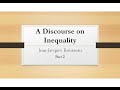 Core 202: Rousseau "Discourse on Inequality"