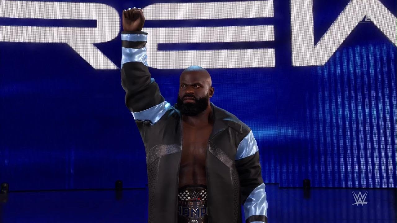 Apollo Crews Vs MVP United states Championship | Summerslam 2020 |