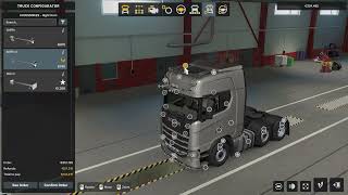 Fully Modified/Upgrade Scania Truck ETS2 Snowymoon  4K Ultra Realistic Graphics screenshot 5