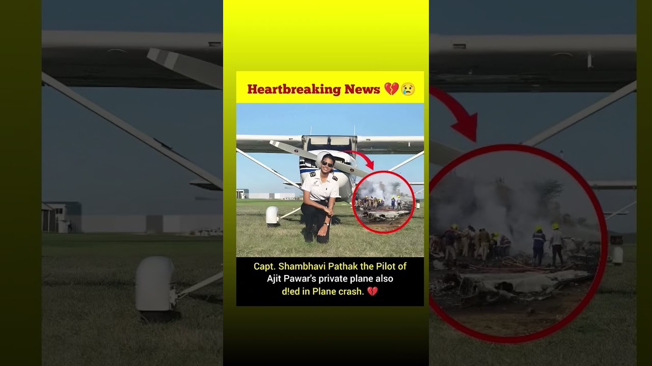 Heartbreaking NewsCapt. Shambhavi Pathak the Pilot of
