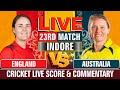 Australia Women vs England Women | Cricket Live Score &amp; Commentary