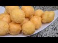 Bolitas de queso con solo 3 Ingredientes ¡Fáciles Rápidas y deliciosas!