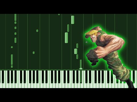 Street Fighter II - Guile's Theme Sheet music for Piano