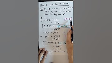 How to find composite function|part-1