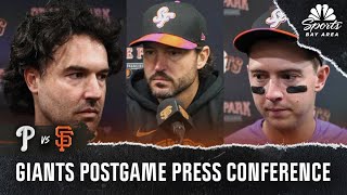 Tony Vitello, Robbie Ray and more react to Giants' shutout win over Phillies | NBCS Bay Area