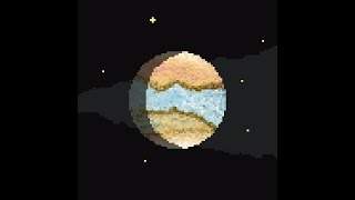 Mysterious Pixel Planet