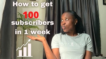 HOW TO GET YOUR FIRST 100 SUBSCRIBERS FAST ON YOUTUBE 2022!! #newyoutuber #youtuber