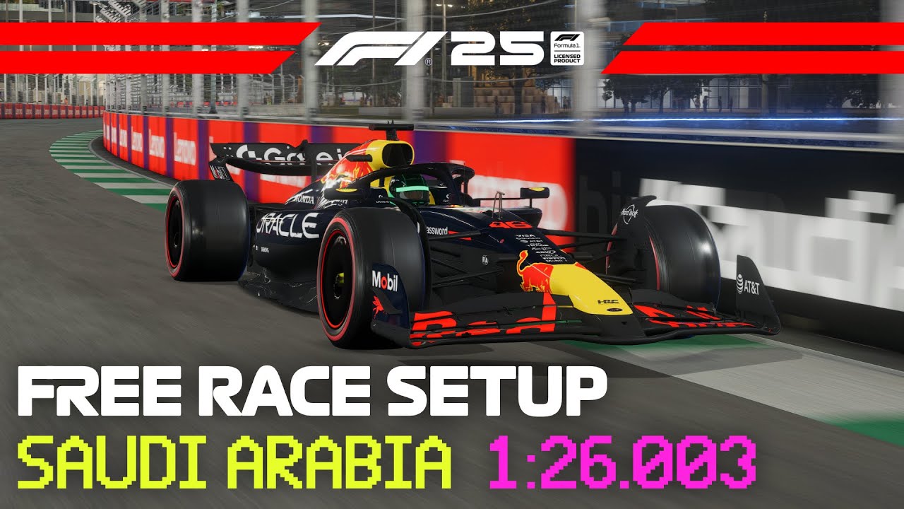 F1 25 PSGL JEDDAH Qualify Lap + Free RACE Setup 💪