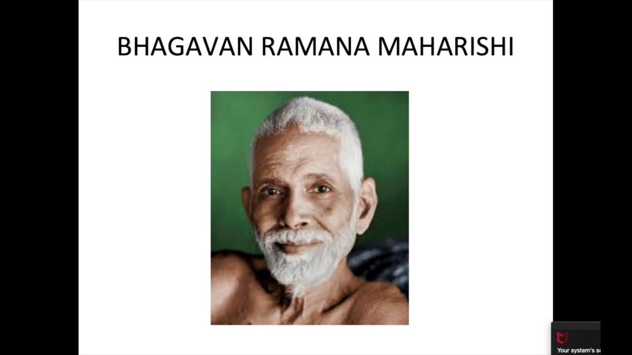 En 14 The Secret of Karma Yoga : An event in Ramana maharishi's Life ...