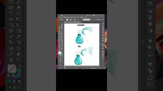 Adobe Illustrator 2026 - Tips for drawing water spray from a spray bottle