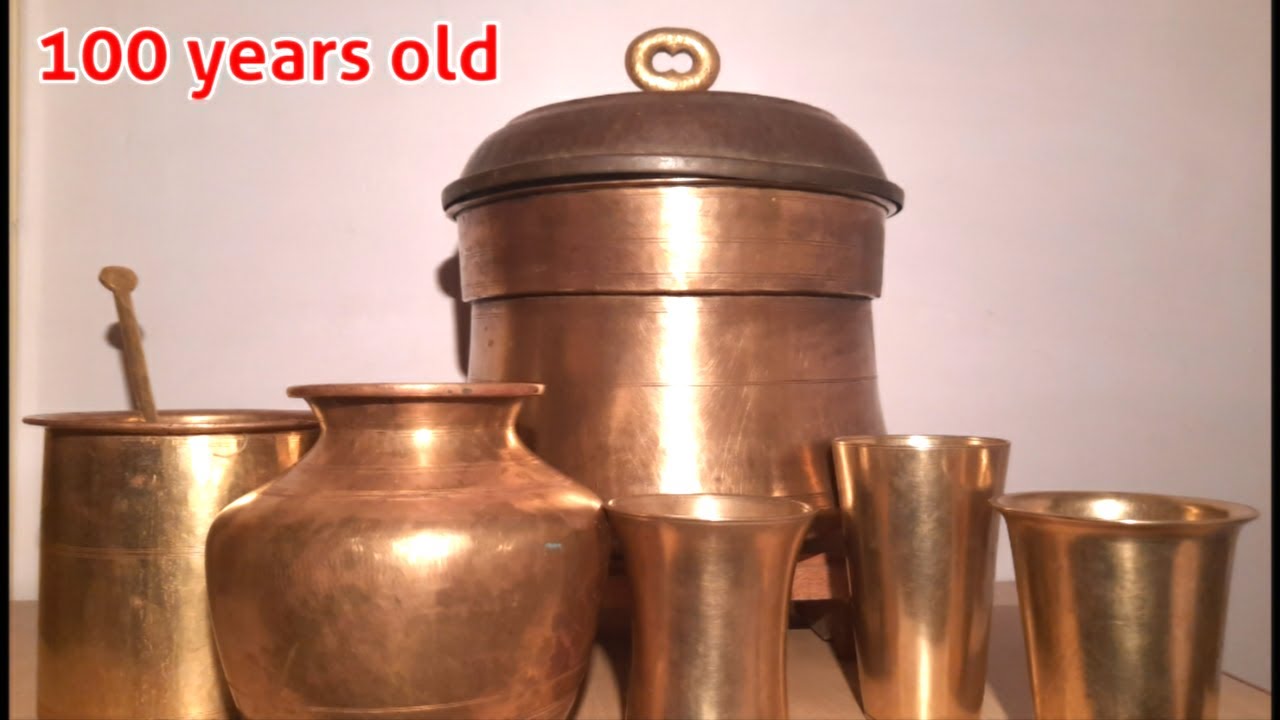 Traditional vessels | 100 years old antique vessels - YouTube