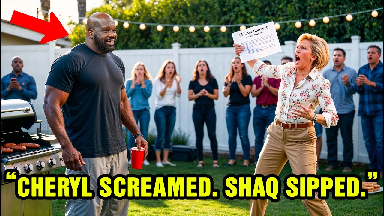 HOA Calls Cops on Big Shaq's Pool PartyHe Builds a Fake Agency and Destroys the President With Humor - YouTube
