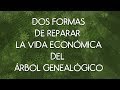 DOS FORMAS DE REPARAR LA VIDA ECONÓMICA DEL ÁRBOL GENEALÓGICO