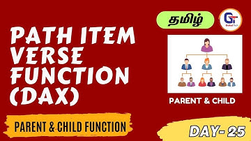PATHItemLength (DAX) function | Parent and Child function (DAX) In Power BI  - Day 25 - #gokultech
