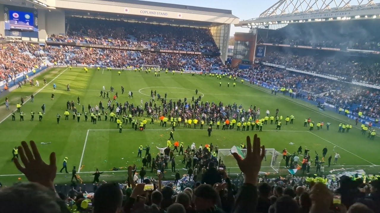 THE FULL CARNAGE & CHAOS From Celtic End | Rangers (2-4) Celtic Penalty Shootout & RIOTS 
