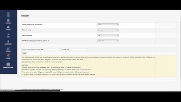 Modmyscript.com - Games plugin for PHP Melody  - Overview