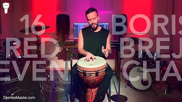 Djembe Cover: 16 Red Even van Boris Brejcha