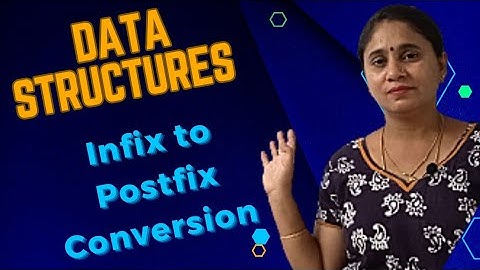 Data Structures| Infix to Postfix Data Structures and Algorithms| Postfix Evaluation |Postfix 28