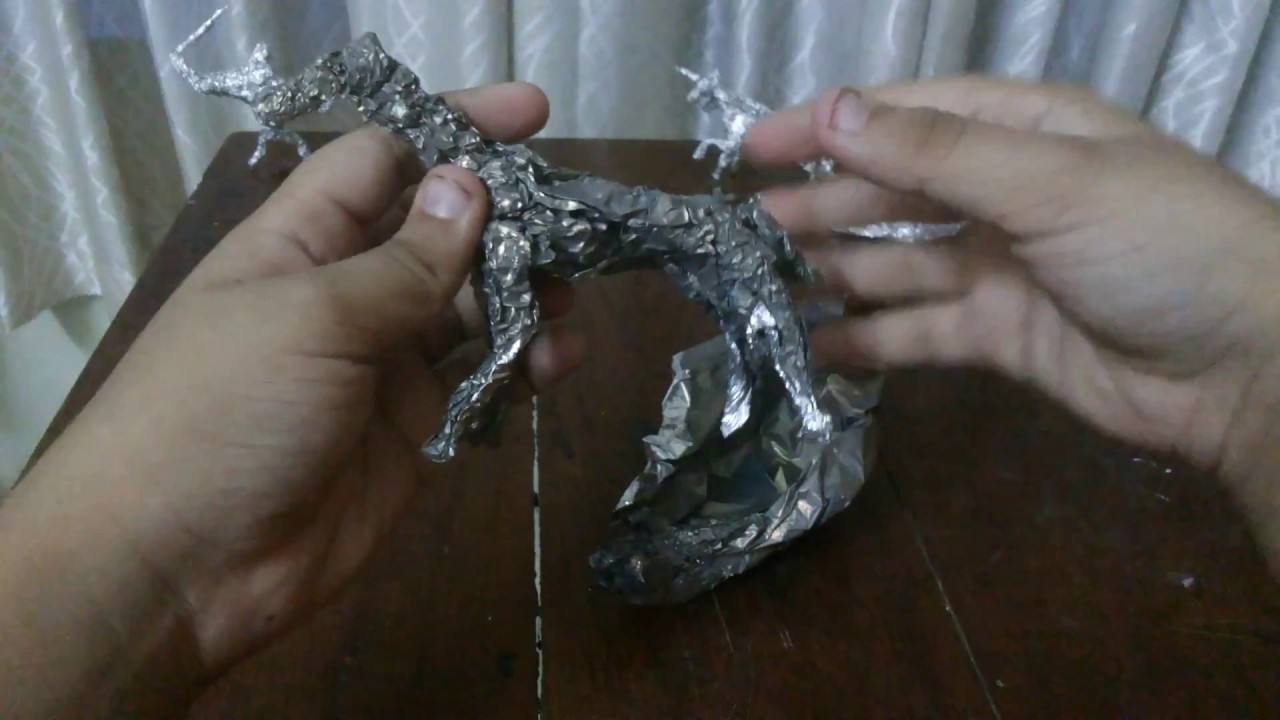 How to make a foil unicorn....by darshan - YouTube