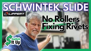 Schwintek Slide Repair (Adding Rollers & Fixing Broken Rivets)